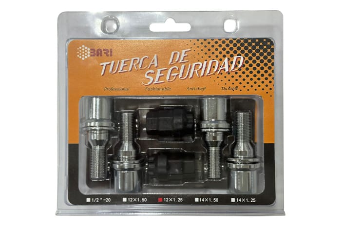 TUERCA ANTI ROBO PARA *CITROEN *PEUGEOT *FIAT *ALFA ROMEO *JEEP
