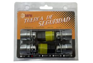 TUERCA ANTI ROBO PARA: *CHEVROLETTE *CHRYSLER *FORD 