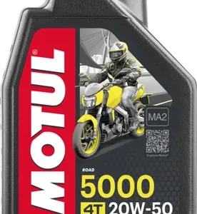 Aceite para motor Motul 5000 20W-50 para motos y cuatriciclos